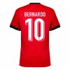 Camiseta de fútbol Portugal Bernardo 10 Primera Equipación Euro 2024 - Hombre